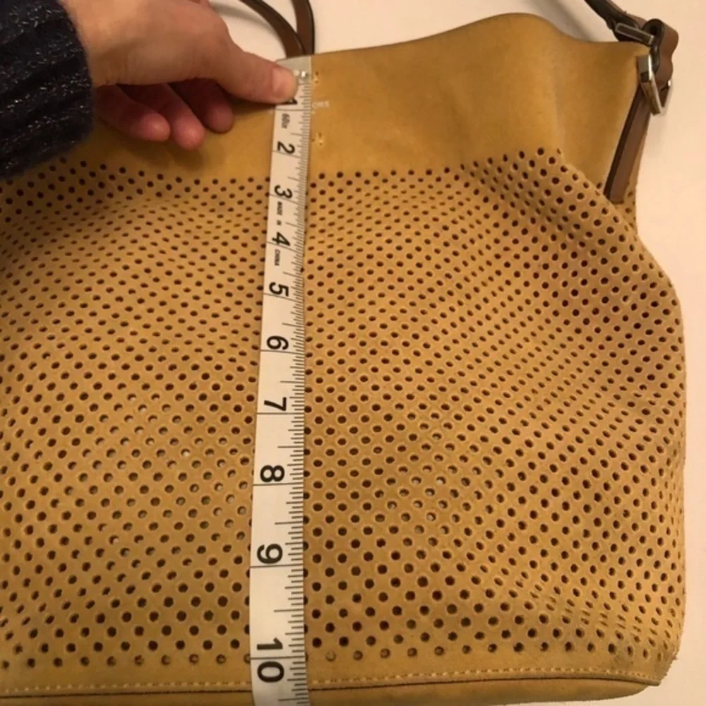 Michael kors collection suede Miranda tote bag